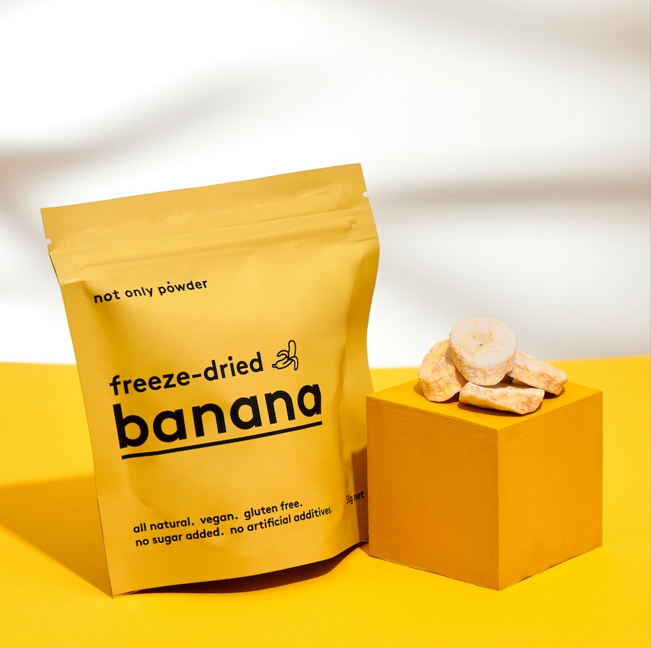 Freeze Dried Fruit Banana Crisps